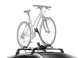 CITROEN Citroen C4 Cactus Bicycle carrier, aluminium, on roof railing (1 bicycle with rapid mounting)