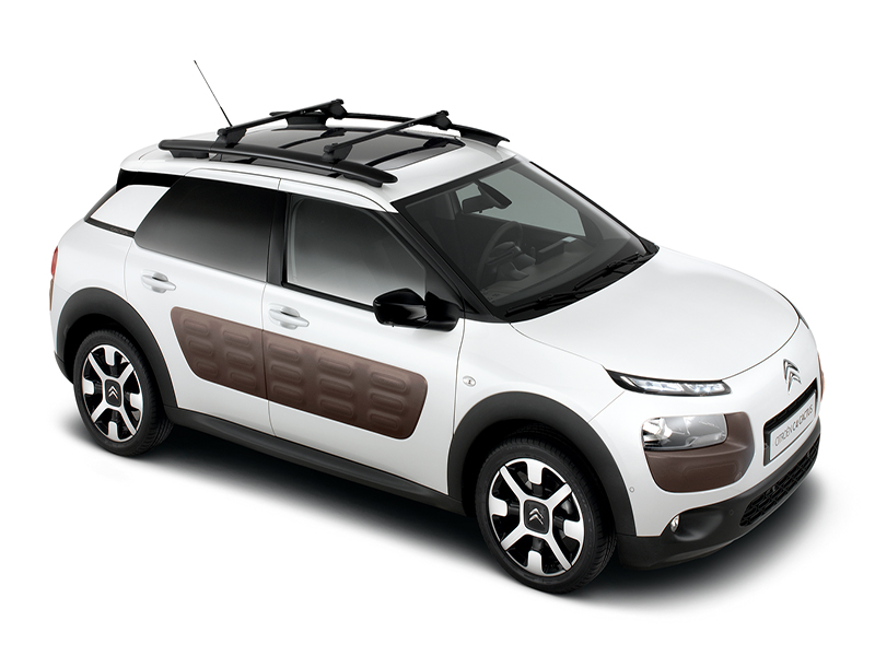 CITROEN Citroen C4 Cactus Transverse Roof Bars - Set of 2 (w/roof rails)