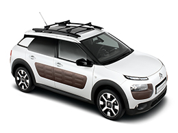 CITROEN Citroen C4 Cactus Transverse Roof Bars - Set of 2 (w/roof rails)