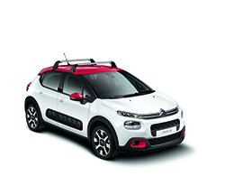 CITROEN Citroen C3 Aluminium transverse roof railing